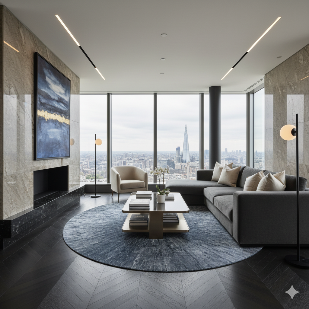 Luxury apartment interior